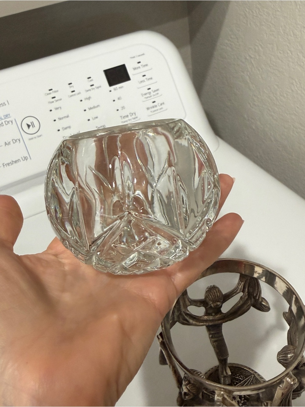 Ornate Silver “Thread of Life” Votive Holder – Zeus & The Fates - Picture 8 of 17